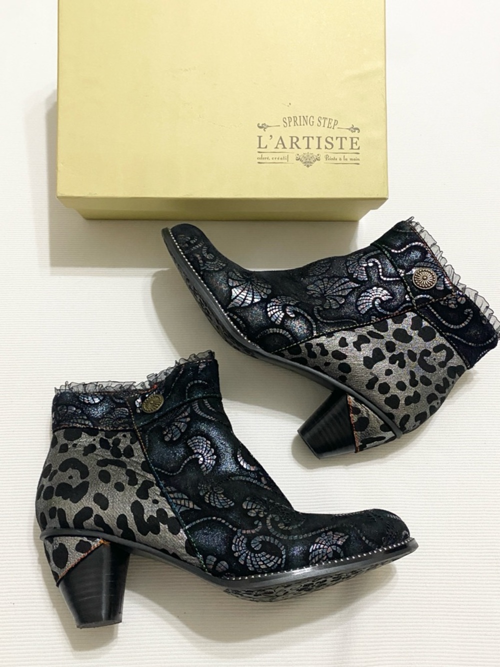 L’Artiste Spring Step Dessa Boots Black